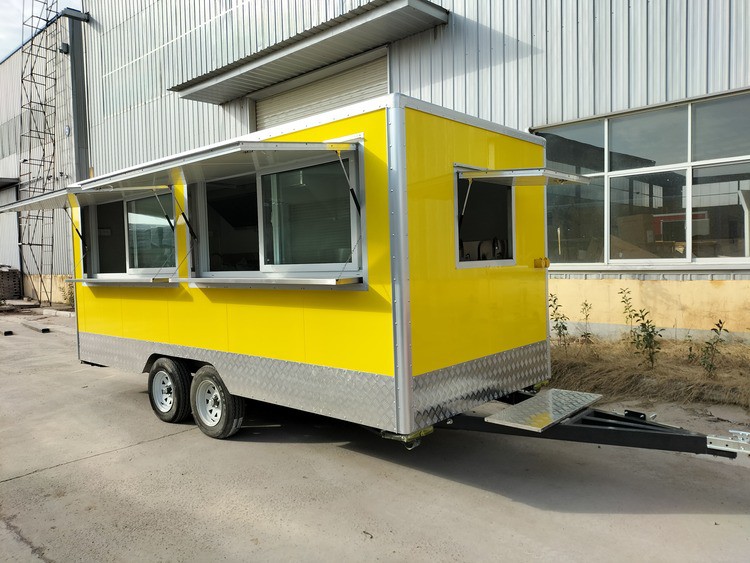 mobile fast food trailer for sale